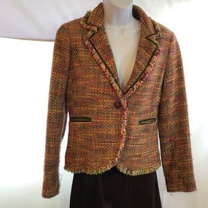 Liz Claiborne 4 colorful warm jacket.